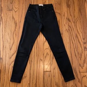 Everlane Authentic Stretch High Rise Skinny Jeans